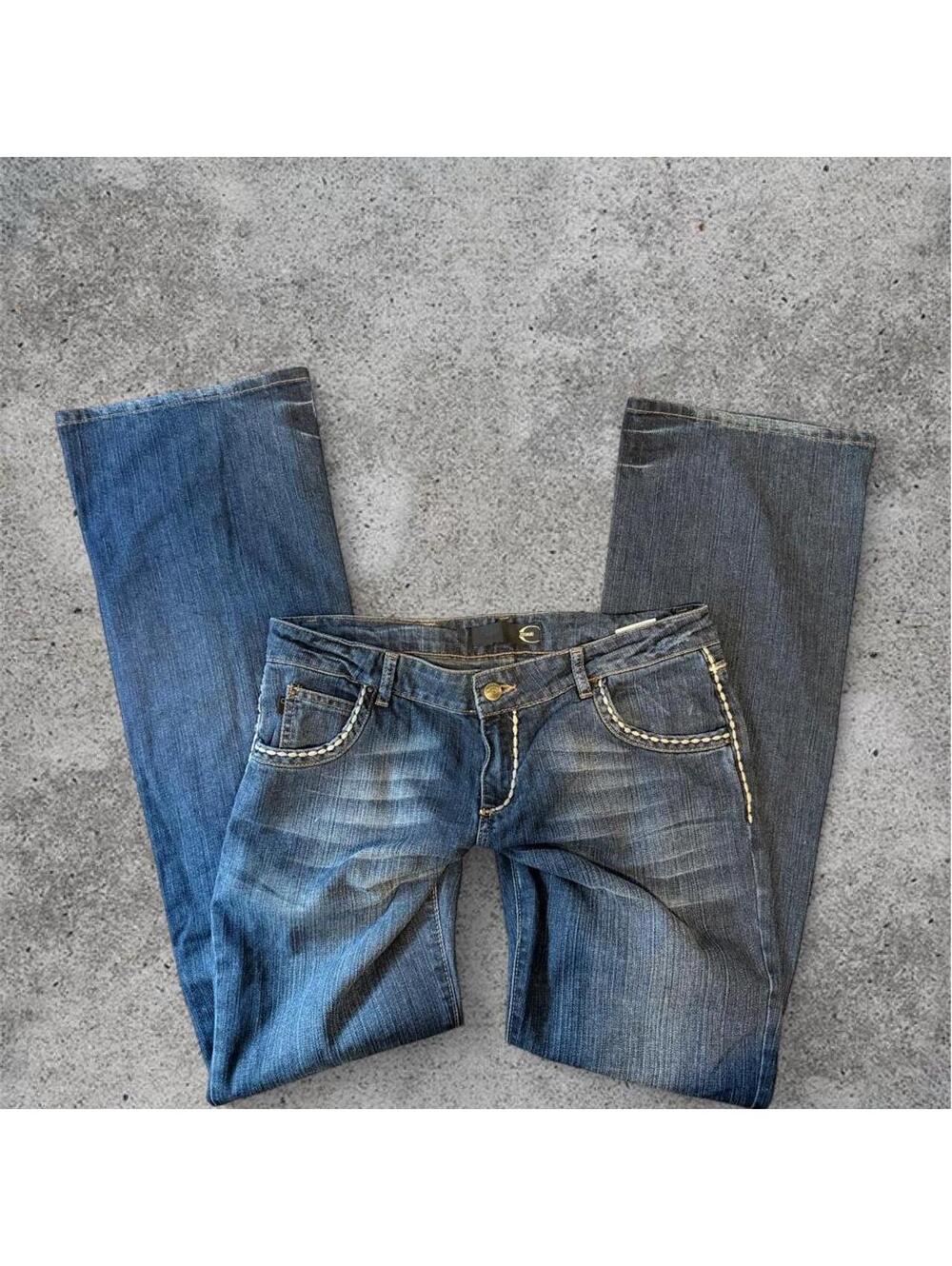 Roberto Cavalli low rise bootcut jeans